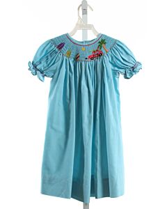 LE CIRQUE  AQUA   SMOCKED DRESS