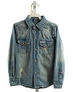 LUCKY BRAND  CHAMBRAY    SHIRT-LS