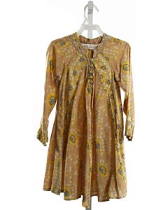 NATALIE MARTIN  YELLOW  FLORAL  DRESS