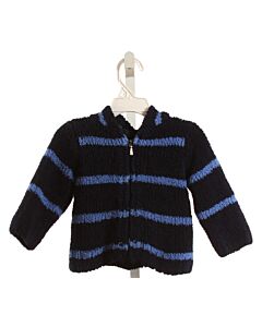 ANGEL DEAR  BLUE FLEECE STRIPED  OUTERWEAR