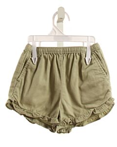 CREWCUTS  GREEN    SHORTS WITH RUFFLE