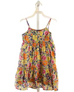 POLO BY RALPH LAUREN  ORANGE  FLORAL  DRESS