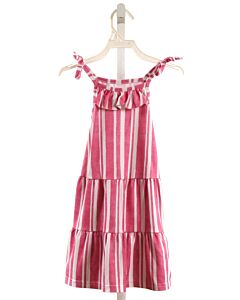 TOMMY BAHAMA  HOT PINK  STRIPED  KNIT DRESS