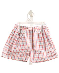 THE BEAUFORT BONNET COMPANY  RED  PLAID  SHORTS
