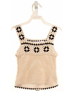 ZARA  IVORY KNIT   KNIT TANK