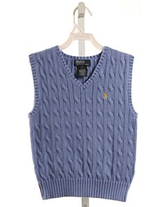 POLO BY RALPH LAUREN  BLUE    SWEATER VEST