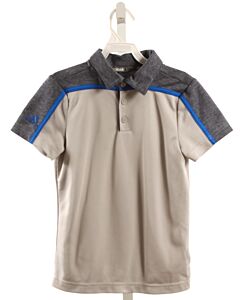 ADIDAS  GRAY    KNIT SS SHIRT
