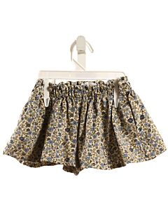 ZARA  BLUE  FLORAL  SHORTS