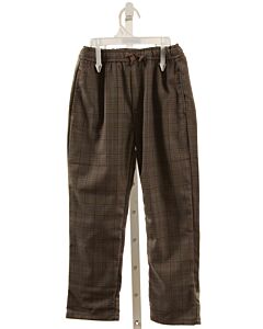ZARA  BROWN  PLAID  PANTS