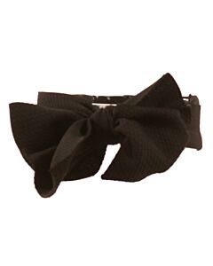 NO TAG  BLACK    HEADBAND  WITH BOW