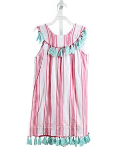 NO TAG  PINK  STRIPED  DRESS