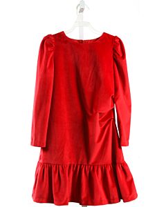 LITTLE OLIN  RED VELVET   PARTY DRESS