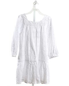 TARTINE ET CHOCOLAT  WHITE EYELET   DRESS