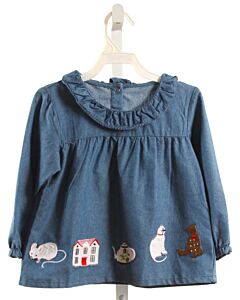 NO TAG  CHAMBRAY    SHIRT-LS