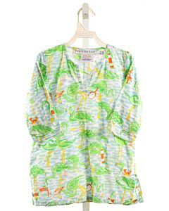 GRETCHEN SCOTT  GREEN   PRINTED DESIGN COVER UP