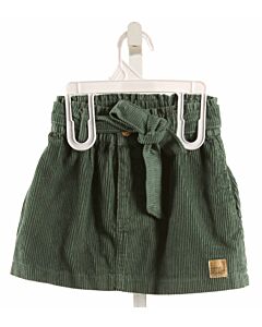 TYESS  GREEN CORDUROY   SKIRT