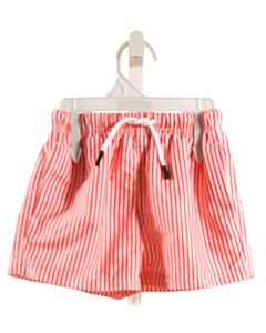 MAAMGIC  RED  STRIPED  SWIM TRUNKS