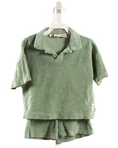ZARA  GREEN TERRY CLOTH   2-PIECE OUTFIT