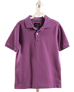CLASS CLUB  PURPLE    KNIT SS SHIRT