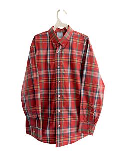 BELLA BLISS  RED  PLAID  DRESS SHIRT