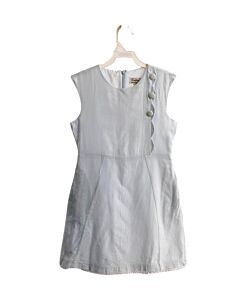GABBY  LT BLUE LINEN   DRESS