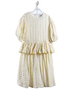 THE MIDDLE DAUGHTER  CREAM  FLORAL EMBROIDERED DRESS