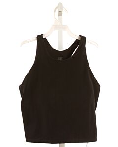 ATHLETA GIRL  BLACK    KNIT TANK