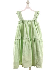 MARLO  MINT SEERSUCKER STRIPED  DRESS