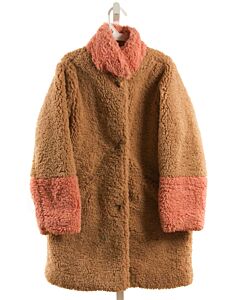 MAISON ME  BROWN FLEECE   DRESSY OUTERWEAR