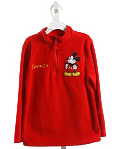 DISNEY  RED FLEECE   PULLOVER