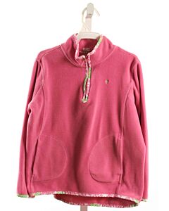 LILLY PULITZER  PINK FLEECE   PULLOVER