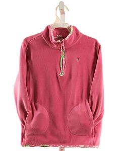 LILLY PULITZER  PINK FLEECE   PULLOVER