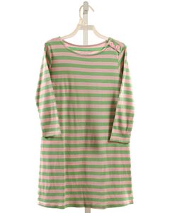 CPC  GREEN  STRIPED  KNIT DRESS