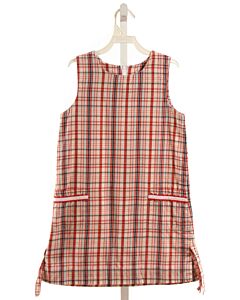 LILLY PULITZER  RED  PLAID  DRESS