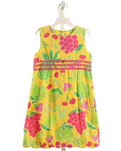 LILLY PULITZER  YELLOW  PRINT  DRESS