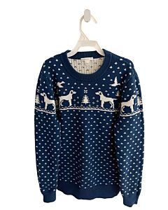 CREWCUTS  BLUE    SWEATER