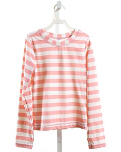 HANNA ANDERSSON  PINK  STRIPED  RASH GUARD