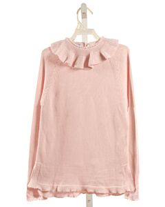 MI LUCERO  PINK    SWEATER WITH RUFFLE