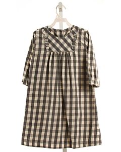 BELLA BLISS  GRAY  GINGHAM  DRESS