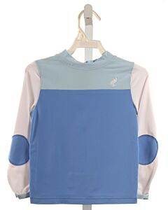 THE BEAUFORT BONNET COMPANY  LT BLUE    RASH GUARD