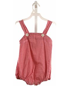 FRANCES ROSE  RED  GINGHAM  BUBBLE