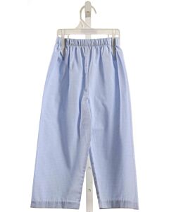 STITCHY FISH  LT BLUE  GINGHAM  PANTS