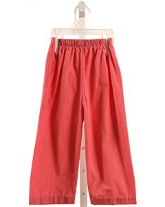 NO TAG  RED  MICROCHECK  PANTS