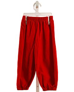 MARY & GRACE  RED CORDUROY   PANTS