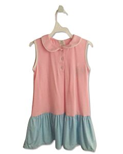 SET BY LULLABY SET  PINK    KNIT DRESS WITH RIC RAC