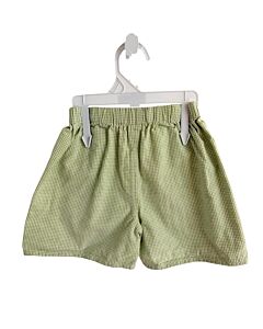NO TAG  GREEN  GINGHAM  SHORTS