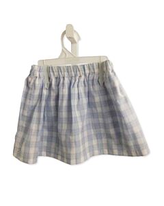 MARY & GRACE  BLUE  PLAID  SKORT