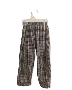 RED BEANS  BROWN  PLAID  PANTS