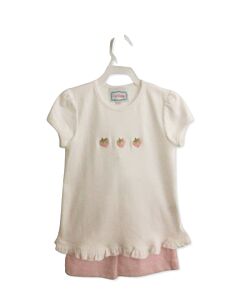 RED BEANS  PINK PIQUE   2-PIECE OUTFIT