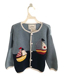 ARTWALK  BLUE    CARDIGAN